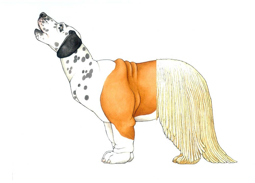 W. W. Norton- Mix-a-Mutt: Make Your Own Wacky Canine!: Board Book