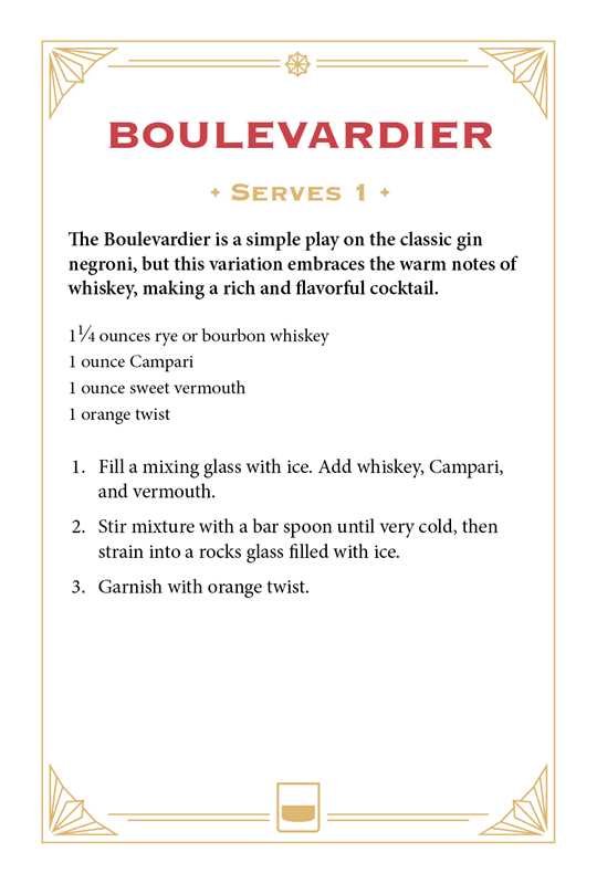 Simon & Schuster- Whiskey Cocktail Cards A–Z by Adams Media