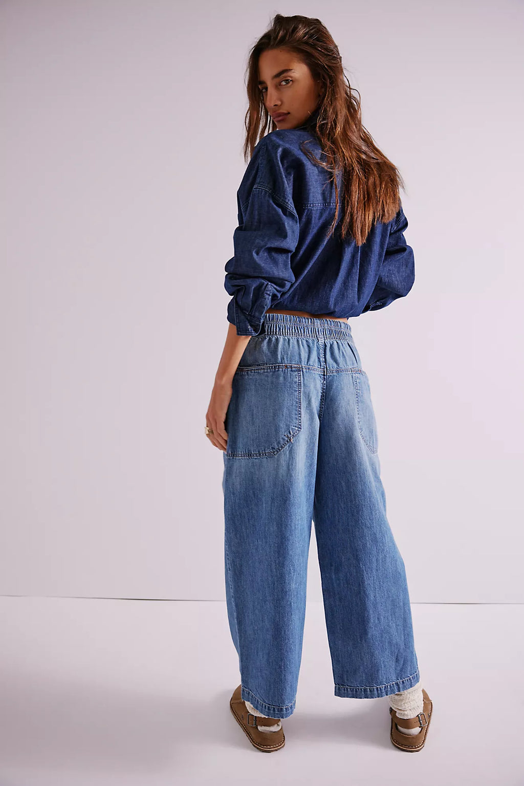 Free People- We The Free Easy Peasy Pull-On Jeans