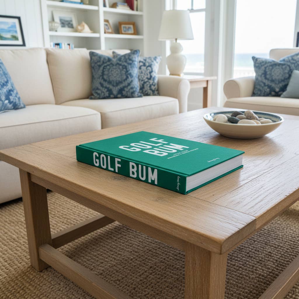 Johnny Vacay- Golf Bum coffee table book