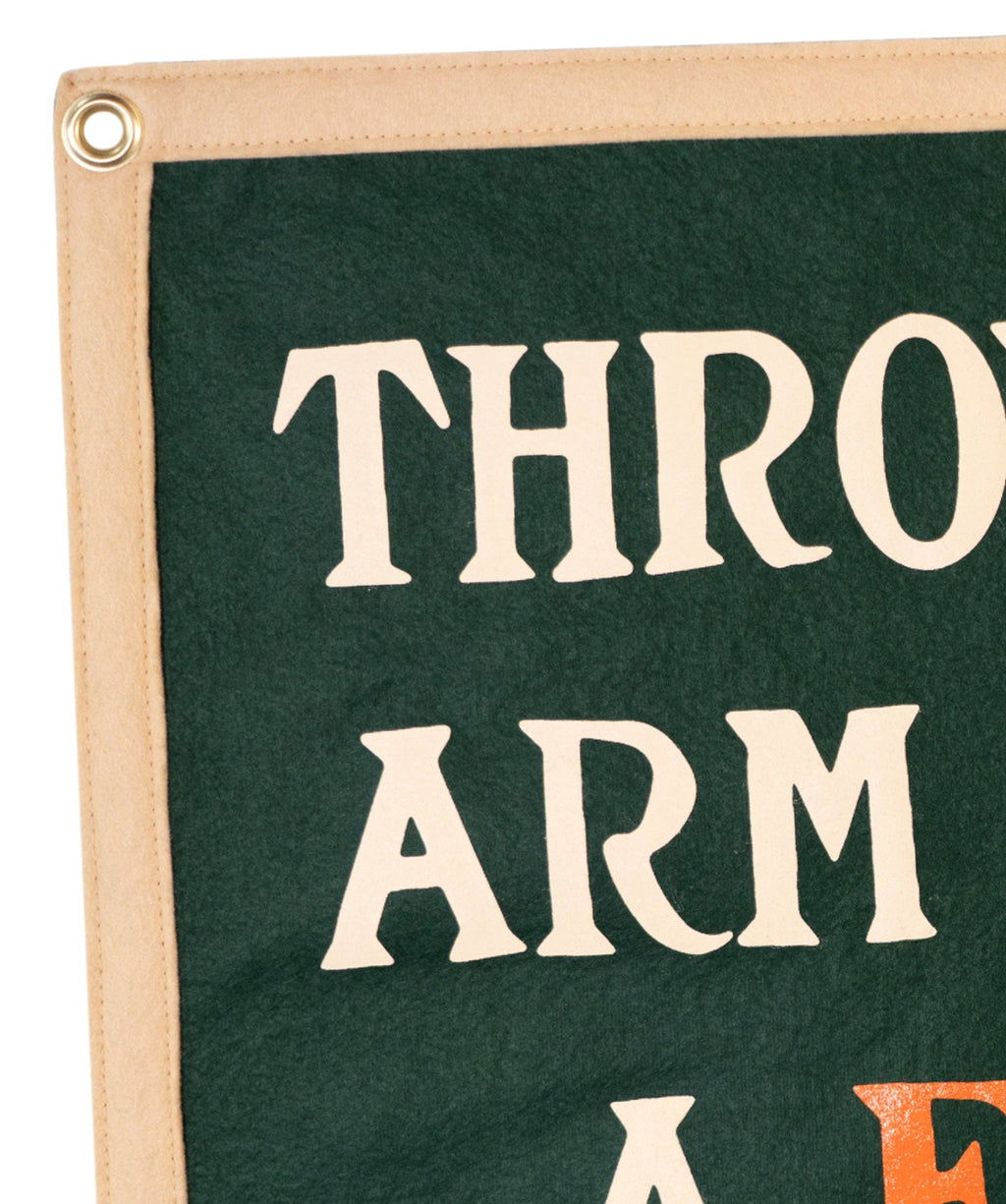 Oxford Pennant- Throw Your Arm Around A Friend Camp Flag • Billy Strings x Oxford Pennant
