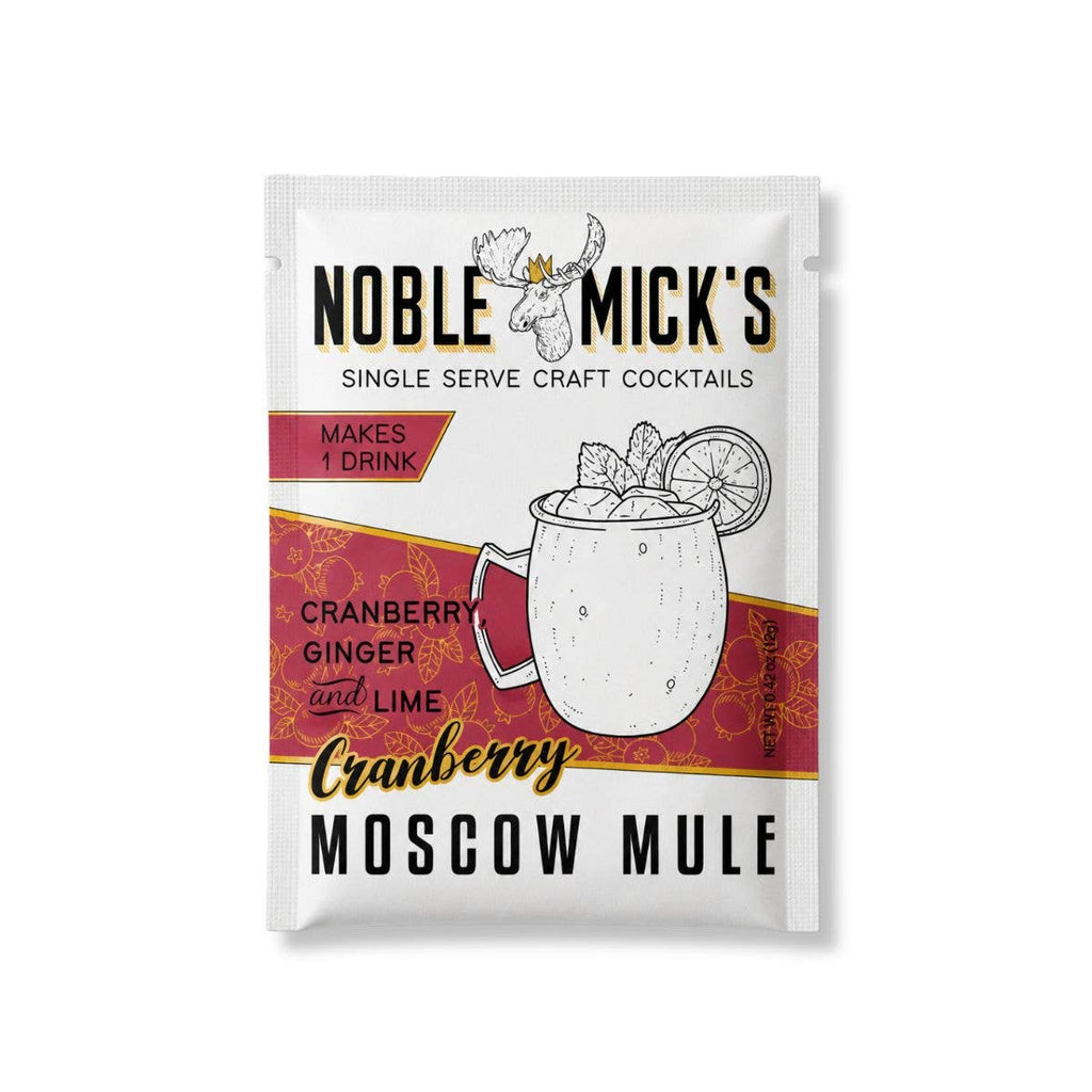Noble Mick's- Cranberry Moscow Mule Single Serve Craft Cocktail