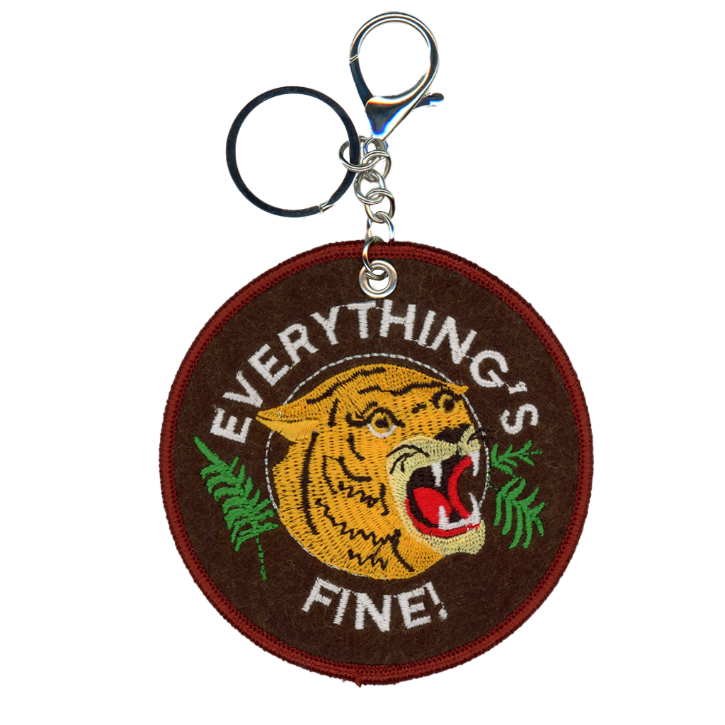Patch Ya Later- Everything's Fine Bag Charm!