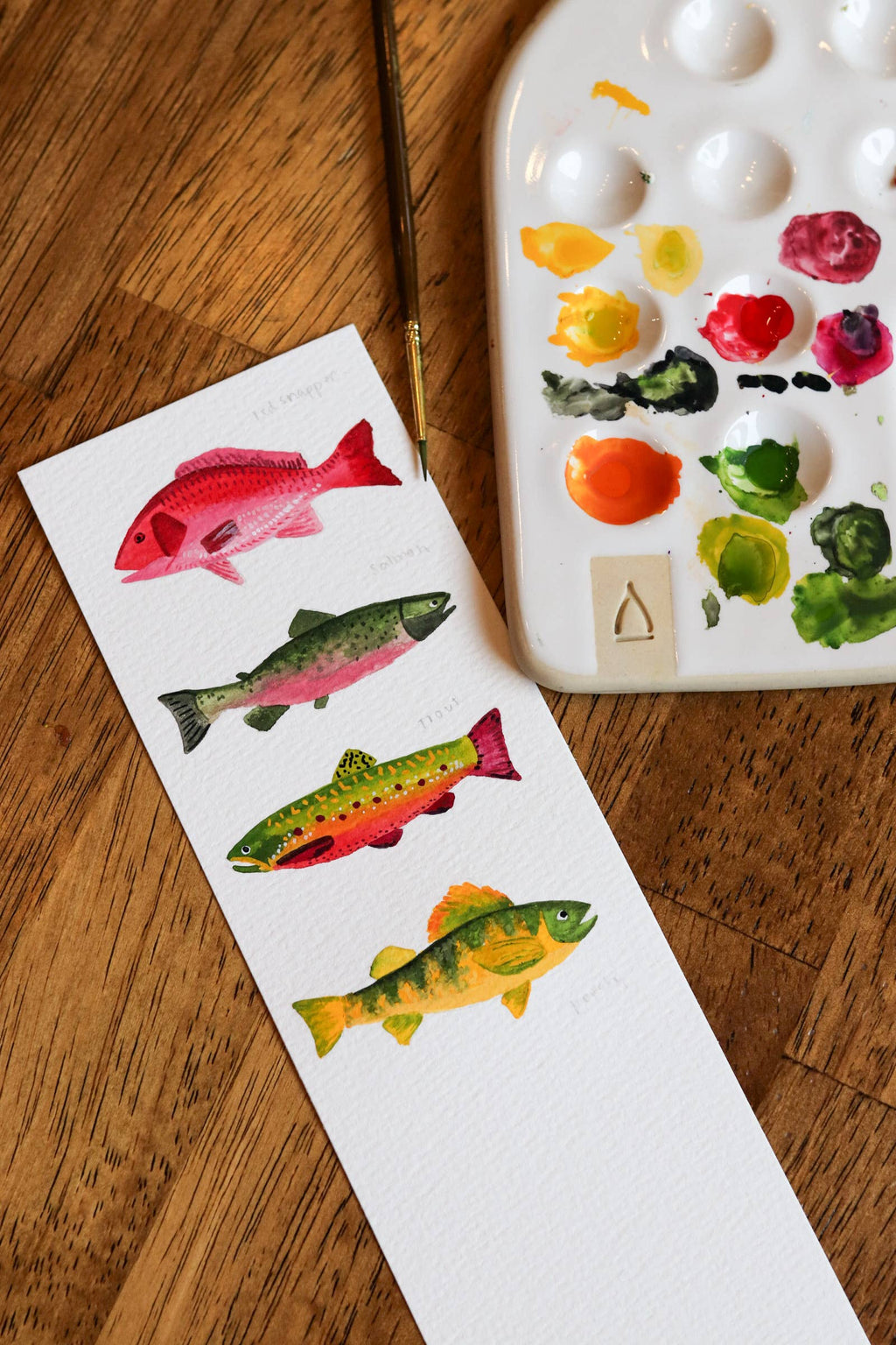 Saint & Company- Gone Fishin' Temporary Tattoos