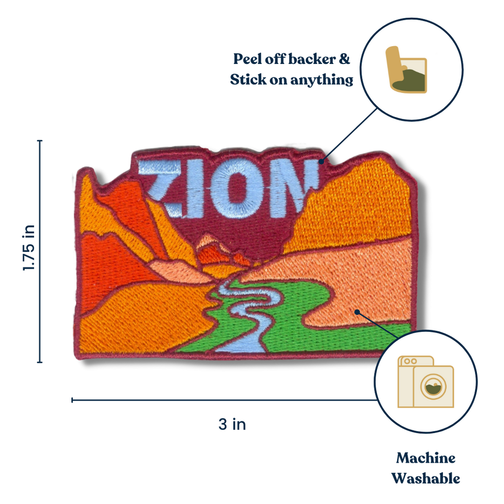 Outpatch- Zion National Park stick-on patch