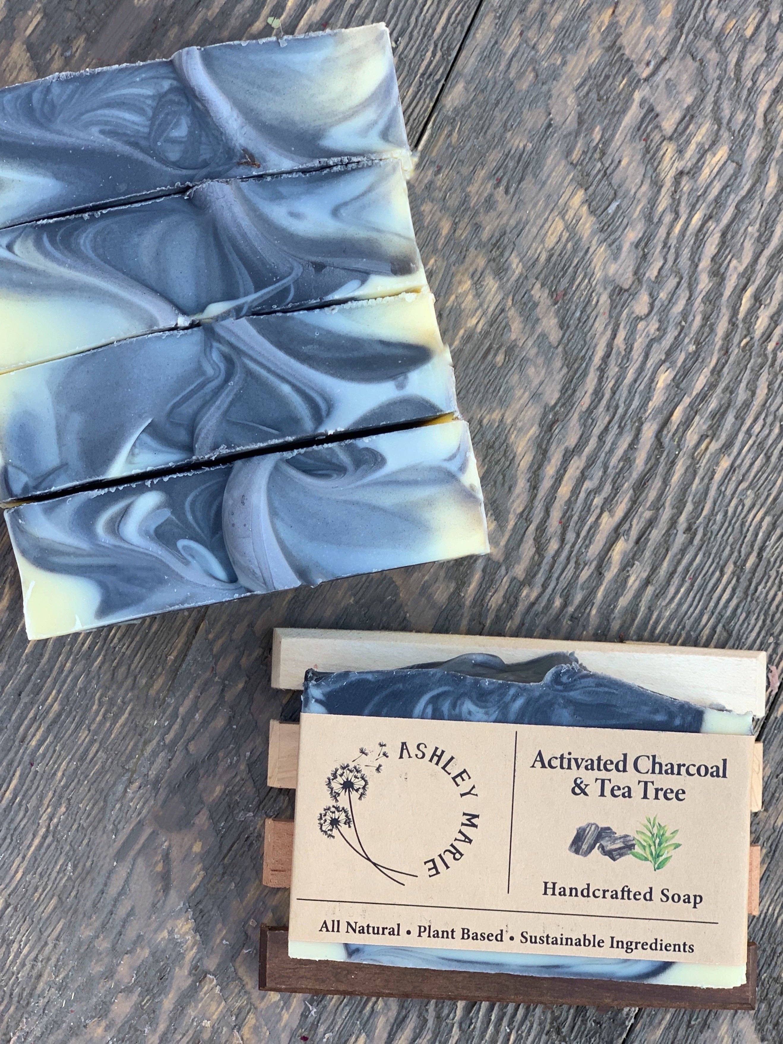 Ashley Marie Soap- Activated Charcoal & Tea Tree Bar Soap