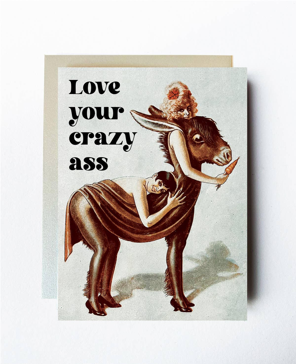 The Twentieth- Love Your Ass Art Deco Card