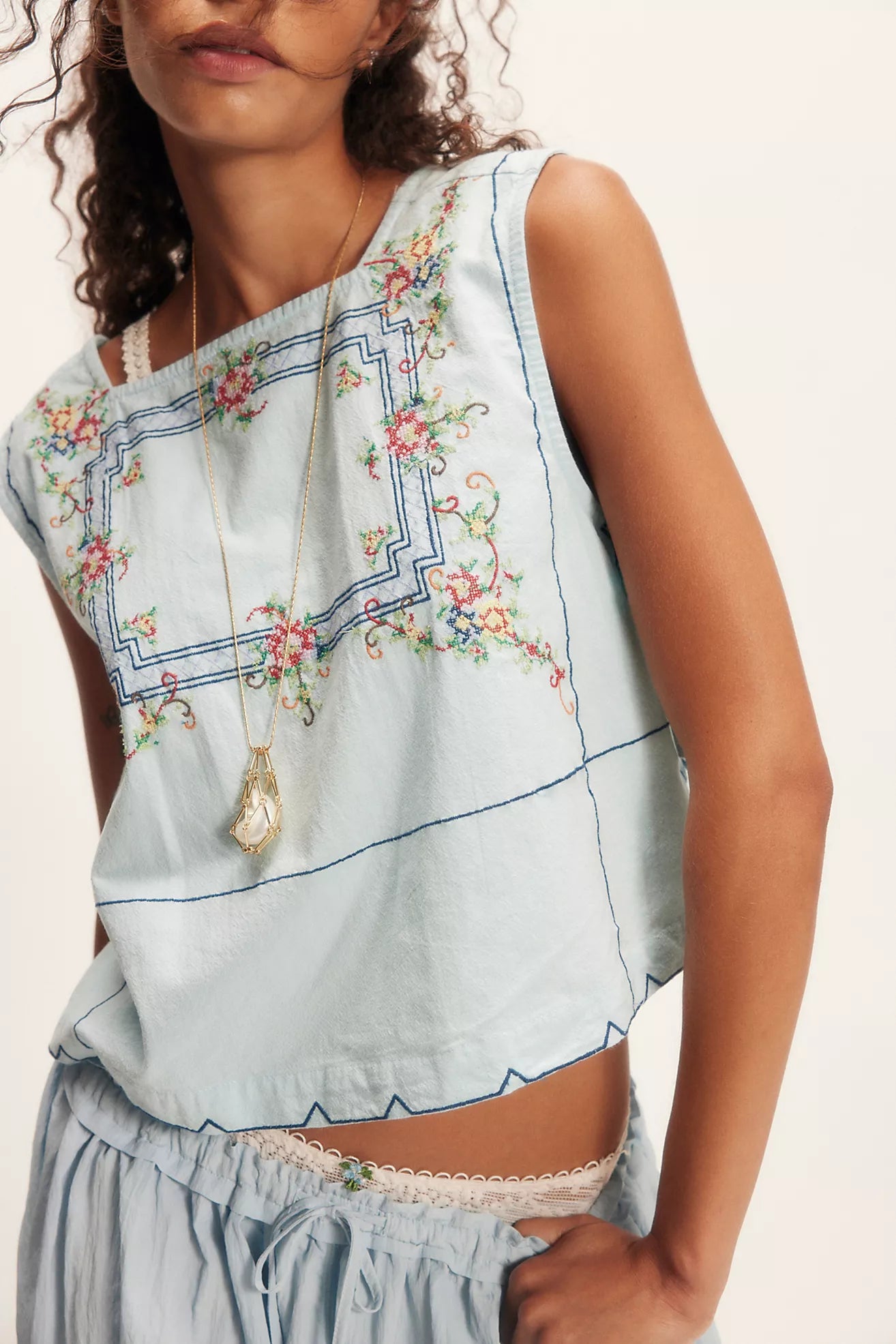 Free People- Garden Wall Top