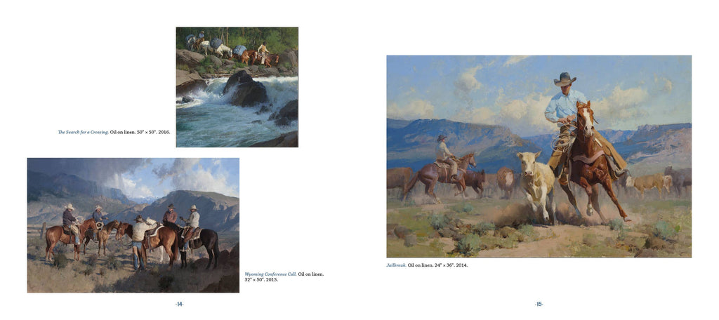 Schiffer Publishing- Western Art of the Twenty-First Century: Cowboys