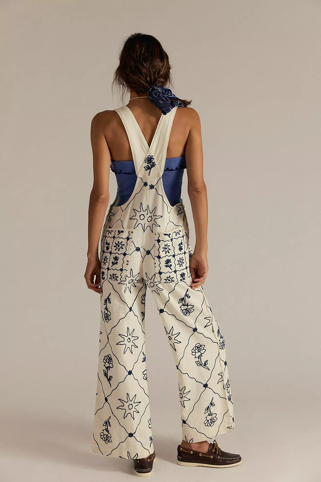 Free People- We The Free Rising Sun Overalls