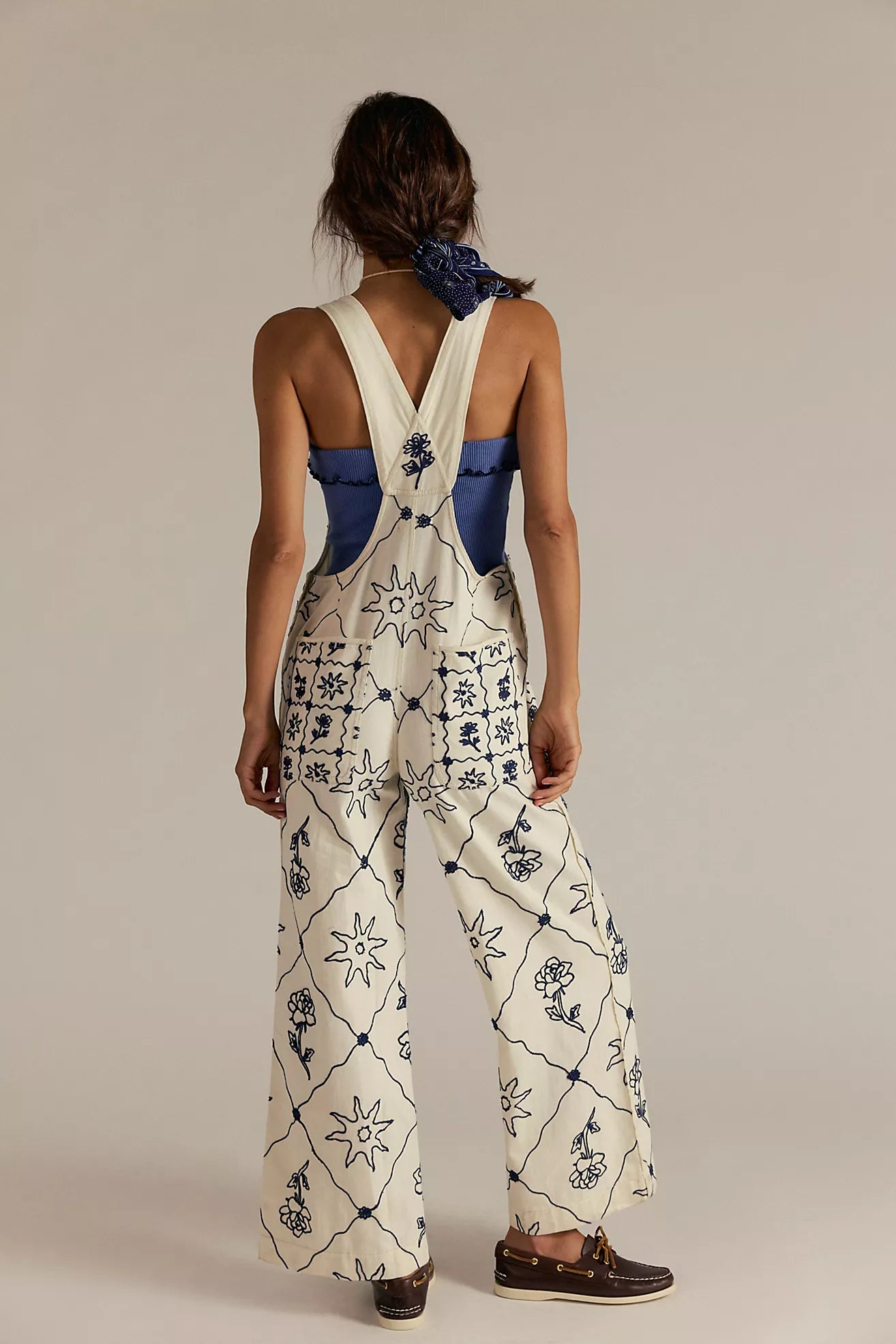 Free People- We The Free Rising Sun Overalls