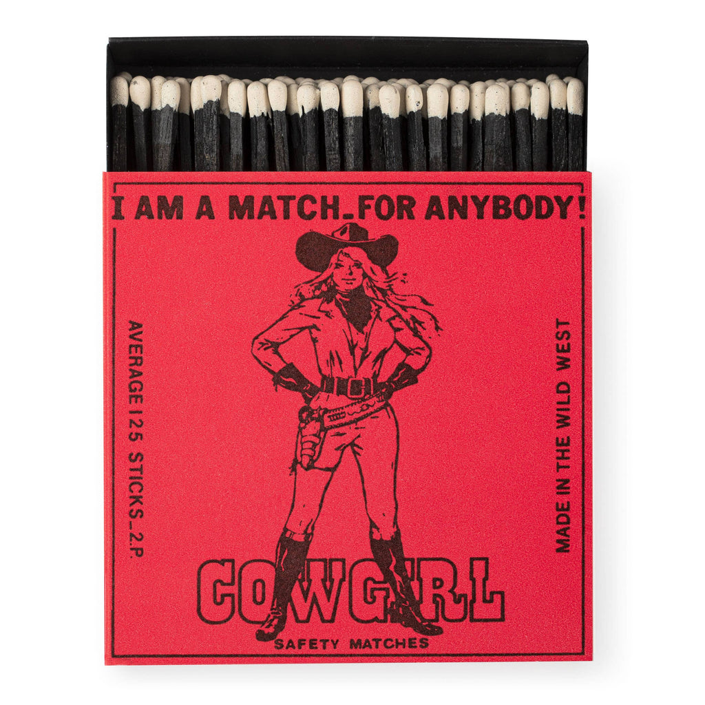 Archivist- Cowgirl | Square - Safety Matches