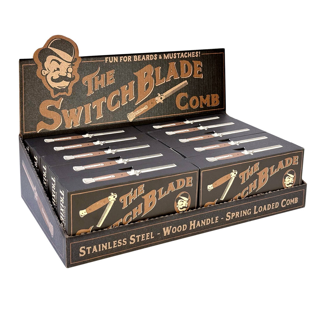 Lucky Jack- Genuine Switchblade Comb