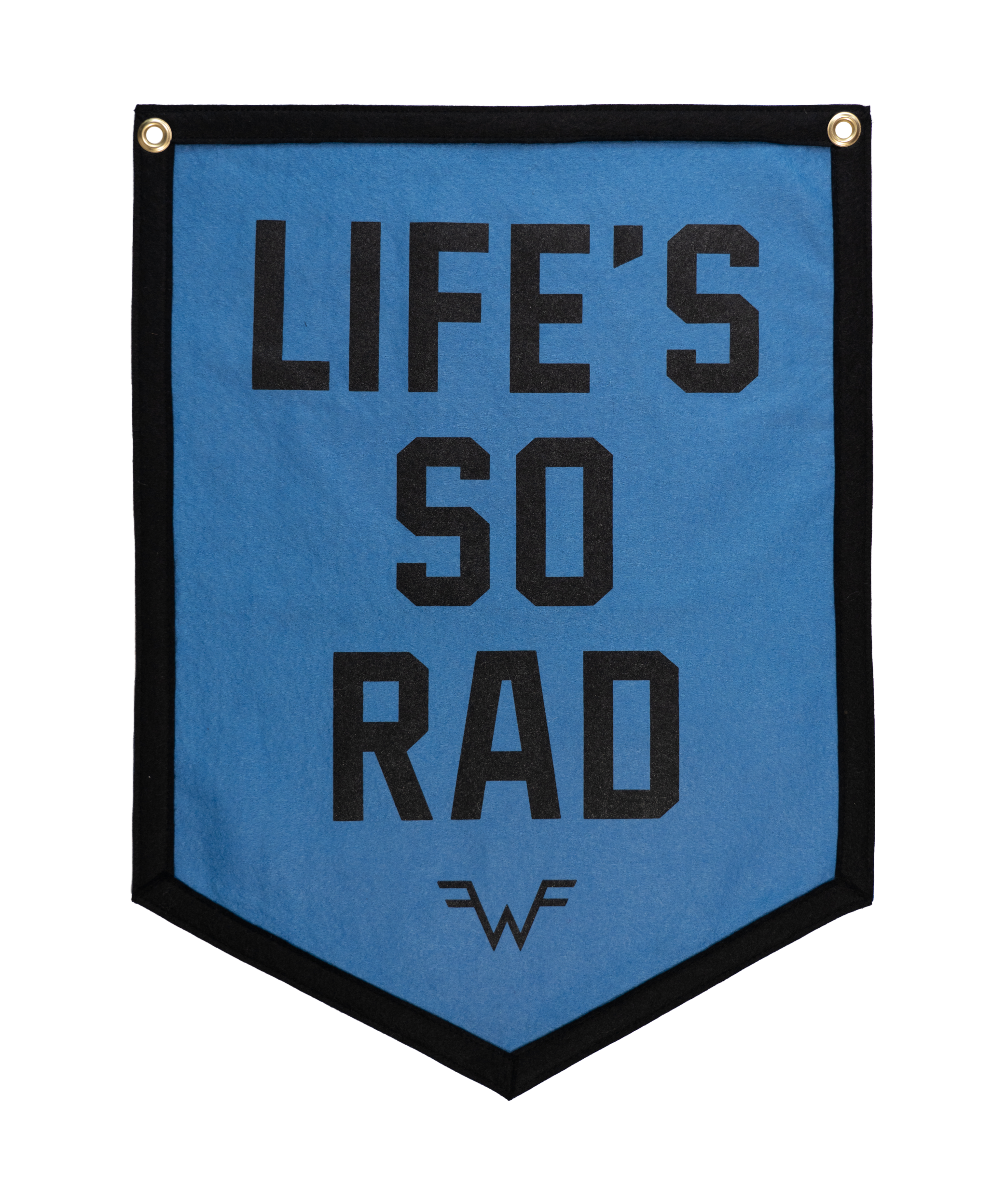 Oxford Pennant- Life's So Rad Camp Flag • Weezer x Oxford Pennant