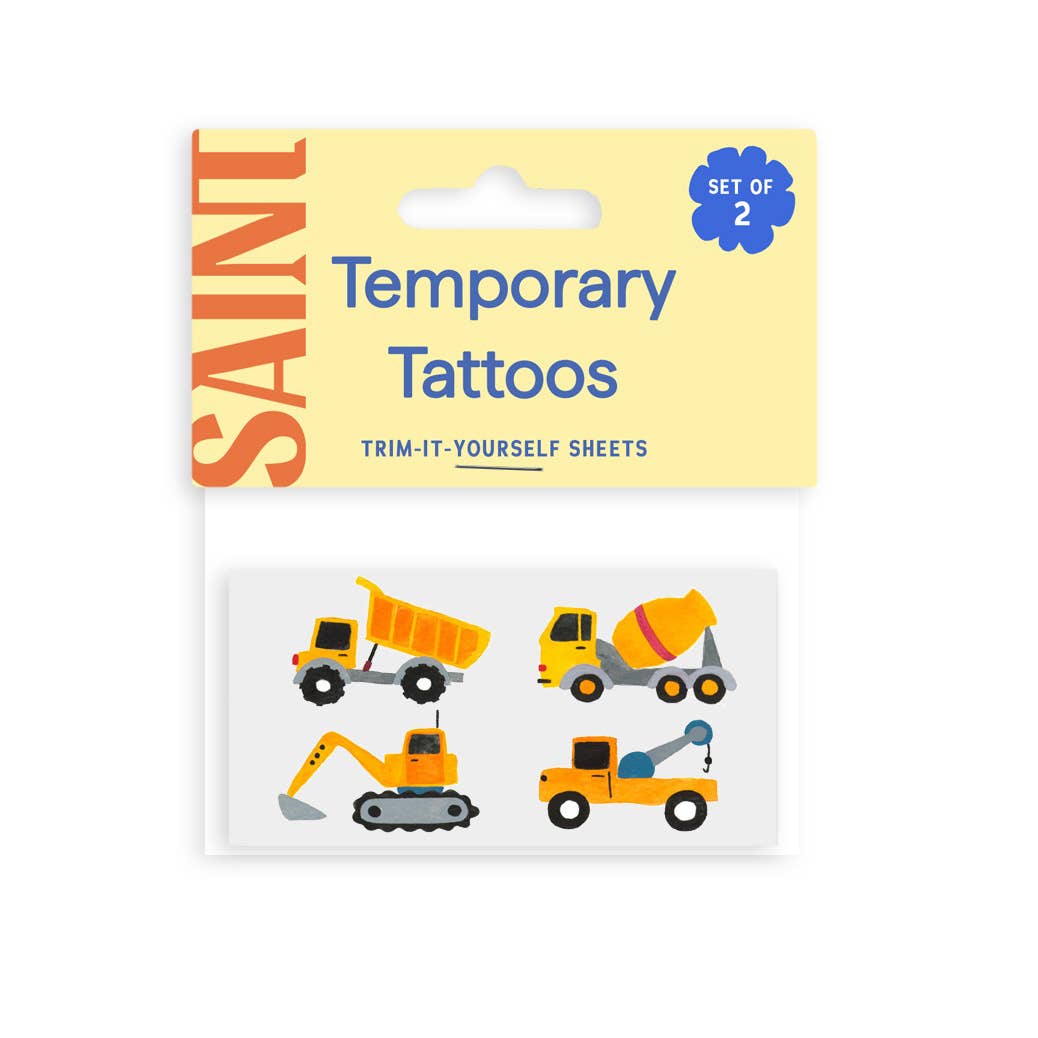 Saint Tattoos- Construction Crew Temporary Tattoos
