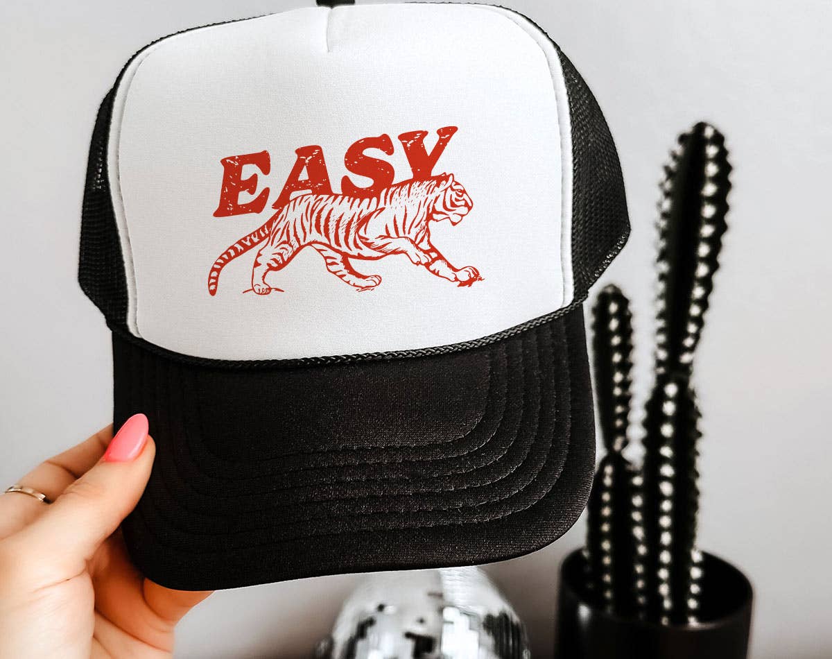 House of Rodan- Easy Tiger Retro Trucker Hat