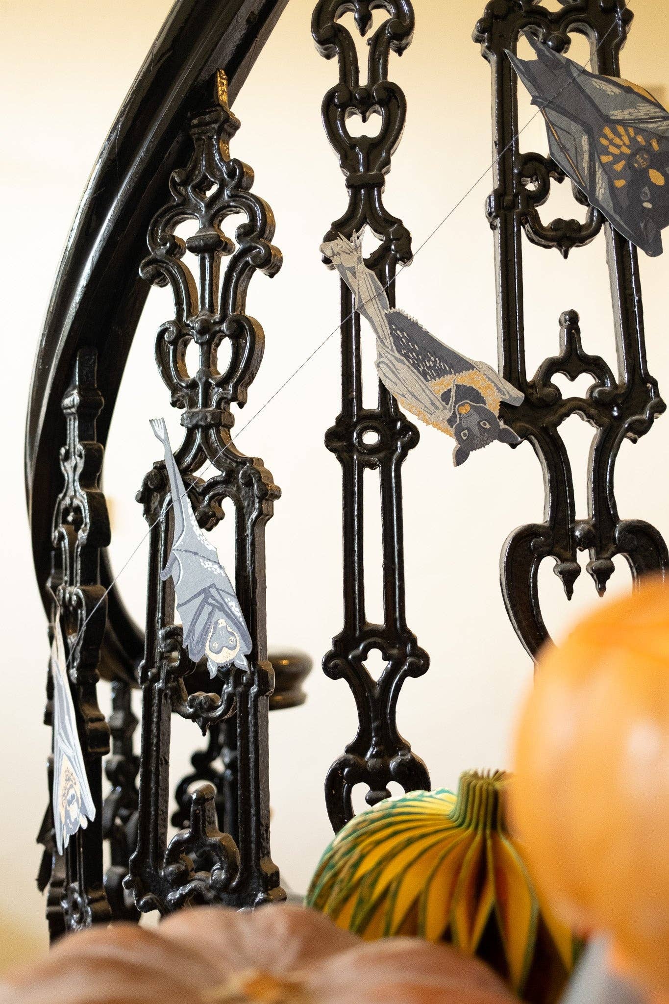East End Press- Bats Sewn Garland
