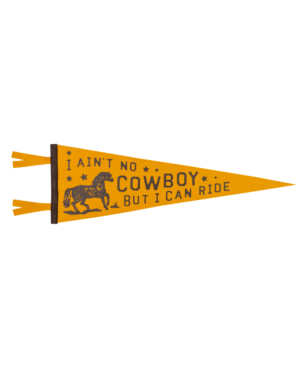 Oxford Pennant- I Ain't No Cowboy But I Can Ride Pennant • Jason Isbell x Oxford Pennant