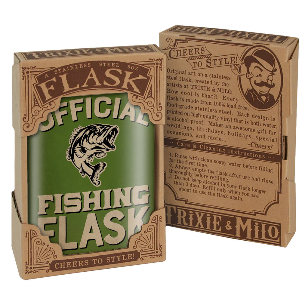 Lucky Jack- Flask - Official Fishing Flask