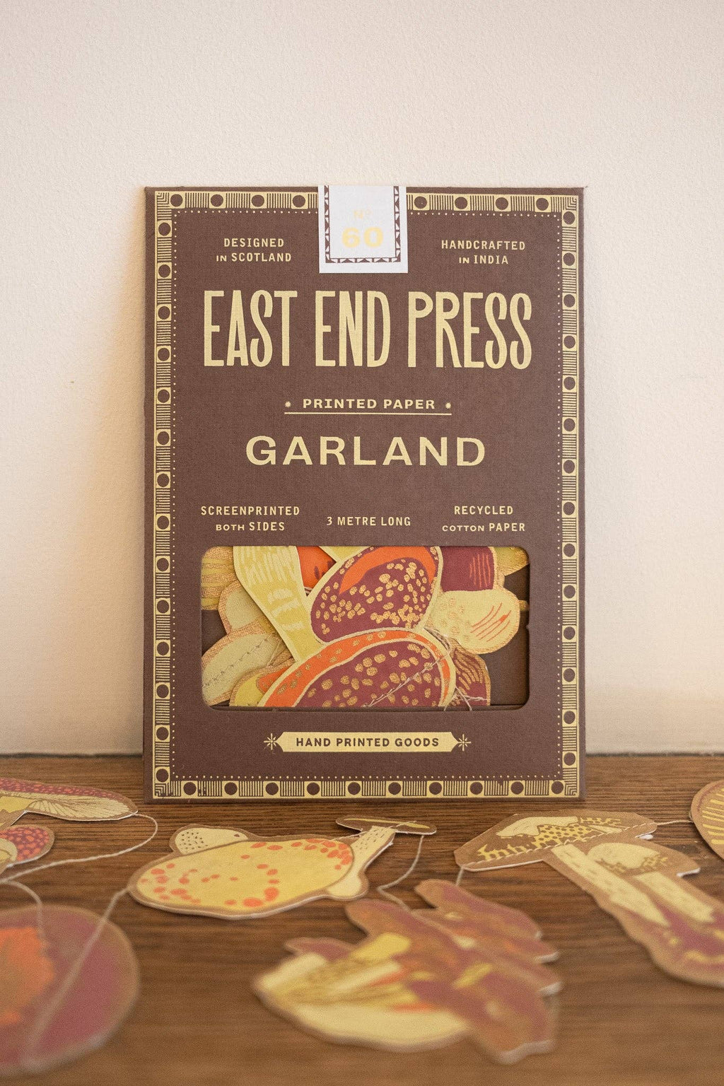 East End Press- Mushroom Sewn Garland