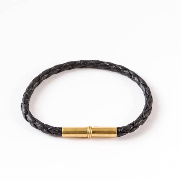 Tres Cuervos- Flint Single Waxed Canvas Bracelet