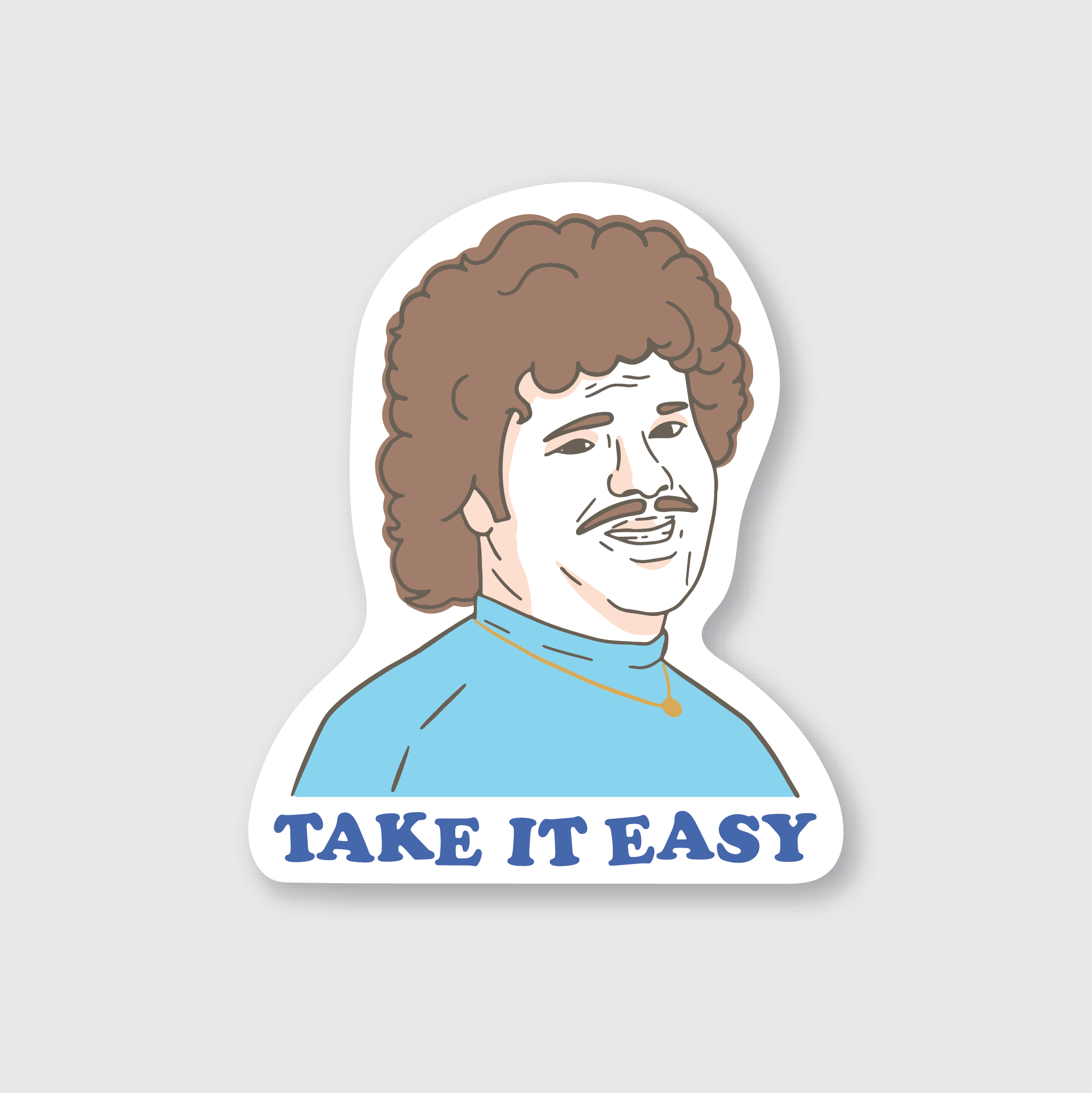 Pike Street Press- Take It Easy Sticker