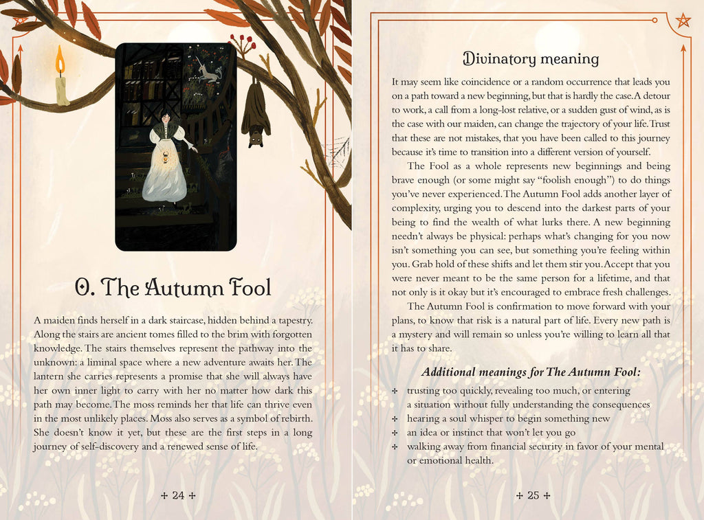 Simon & Schuster- Seasons of the Witch Autumn Tarot by Lorriane Anderson