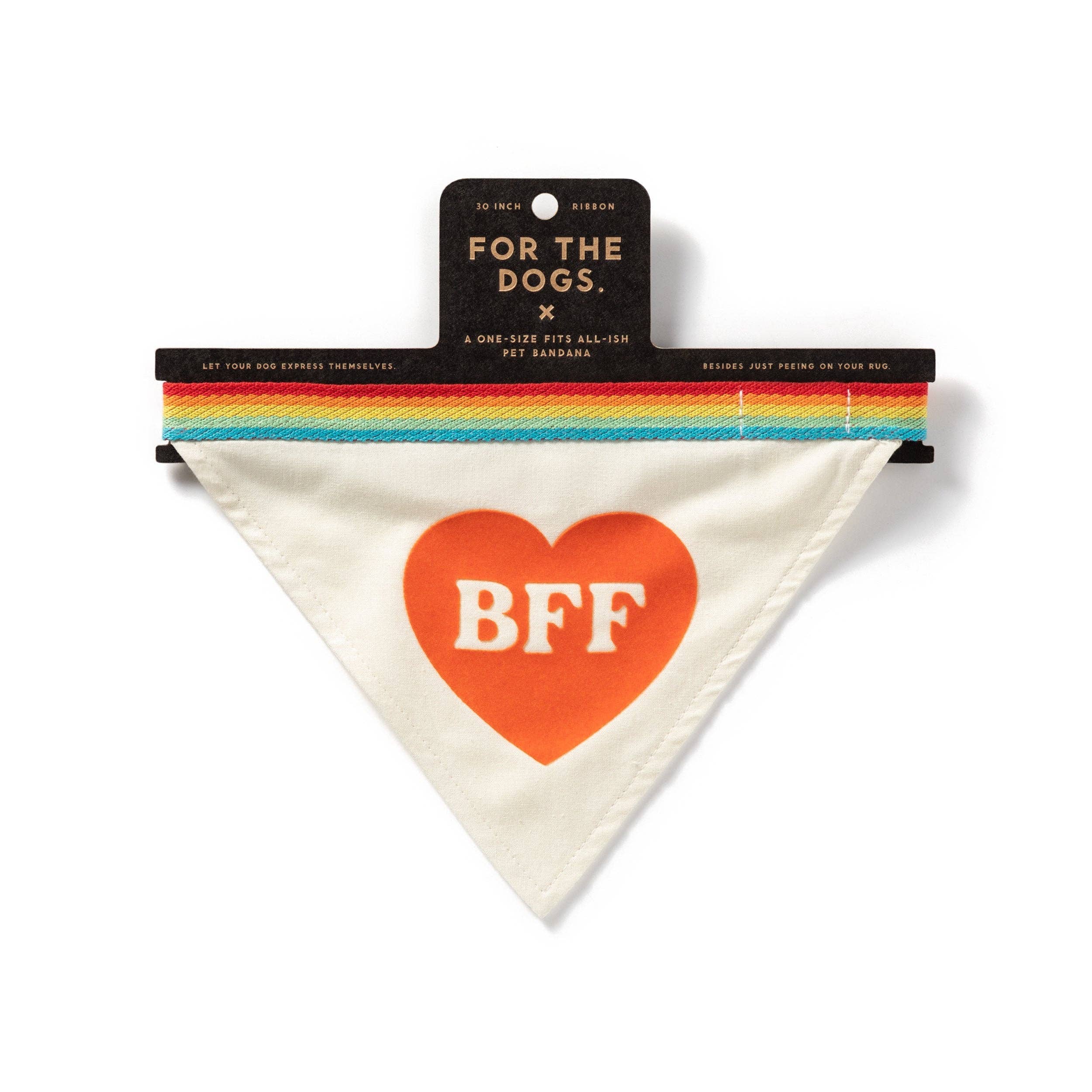 Chronicle Books- Brass Monkey BFF Dog Bandana