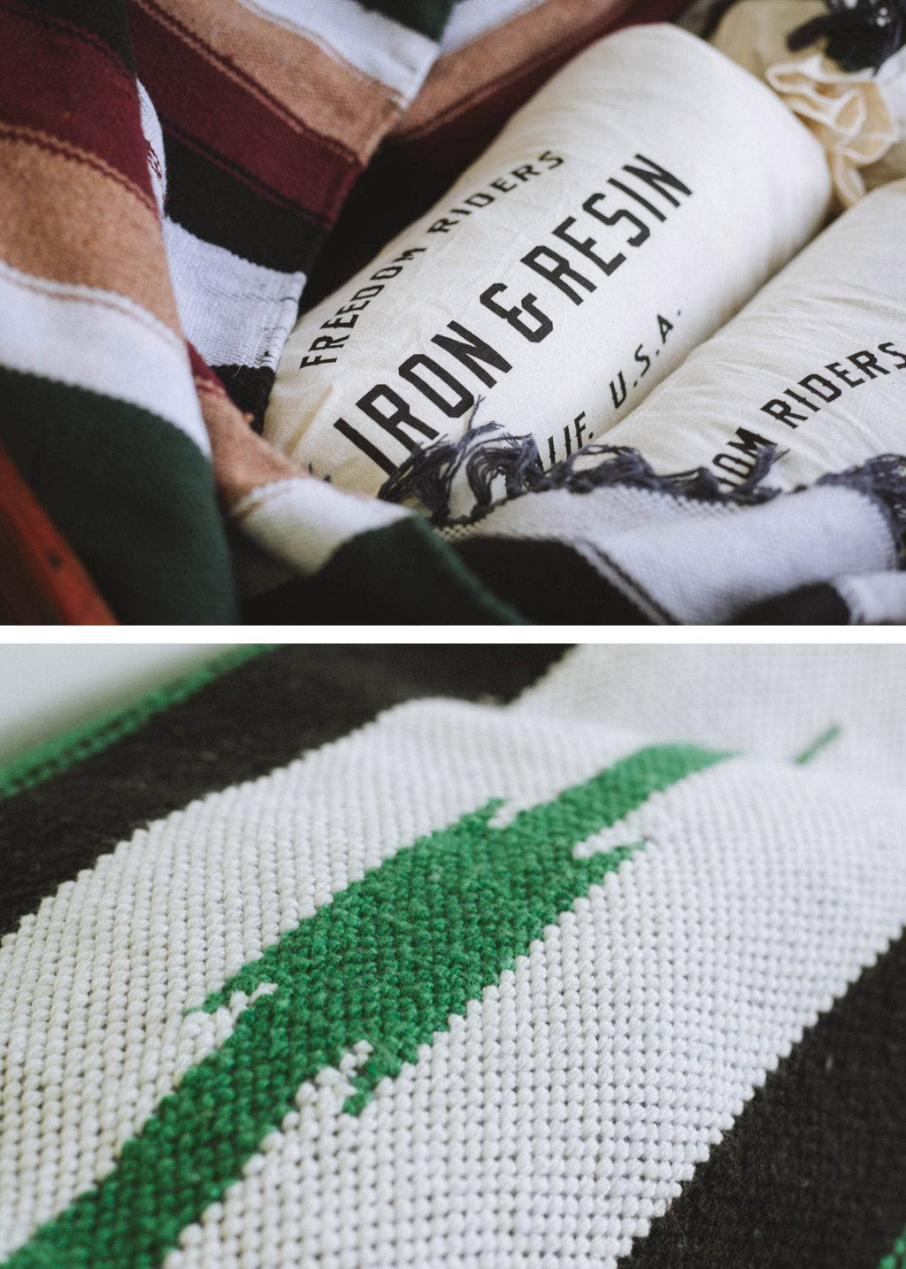 Iron & Resin- Calle Blanket