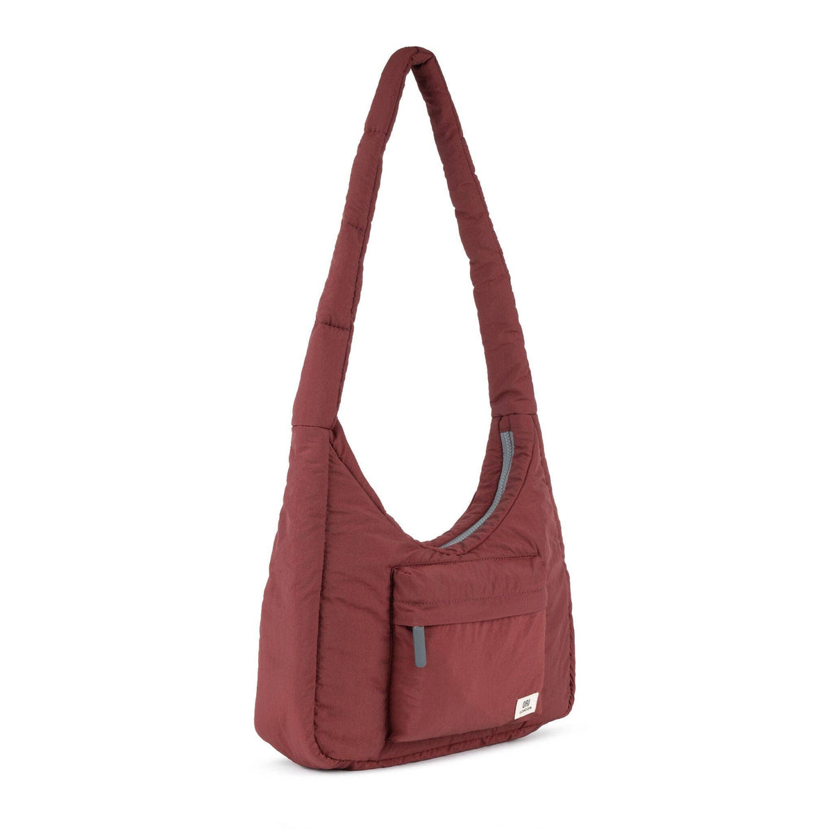 ORI London- Belsize Crossbody Bag in Bordeaux Taslon