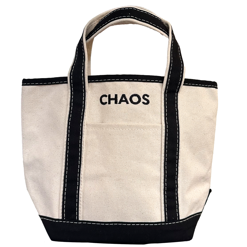 Patch Ya Later- Everything’s Fine! mini Canvas Tote Bag Vintage Inspired