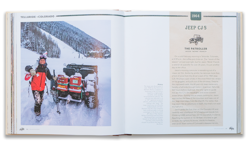 Johnny Vacay- Mountain Rides Book