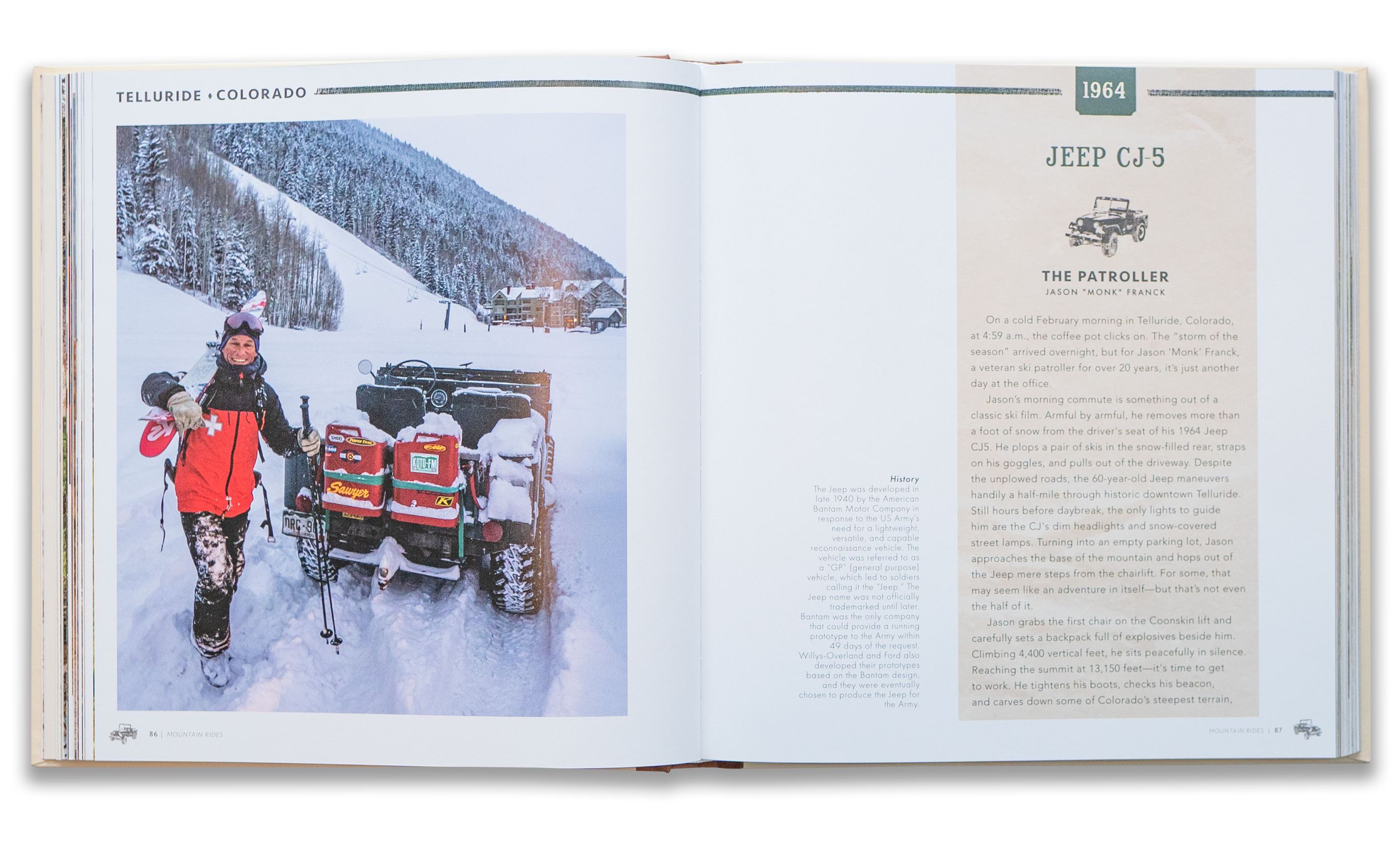Johnny Vacay- Mountain Rides Book