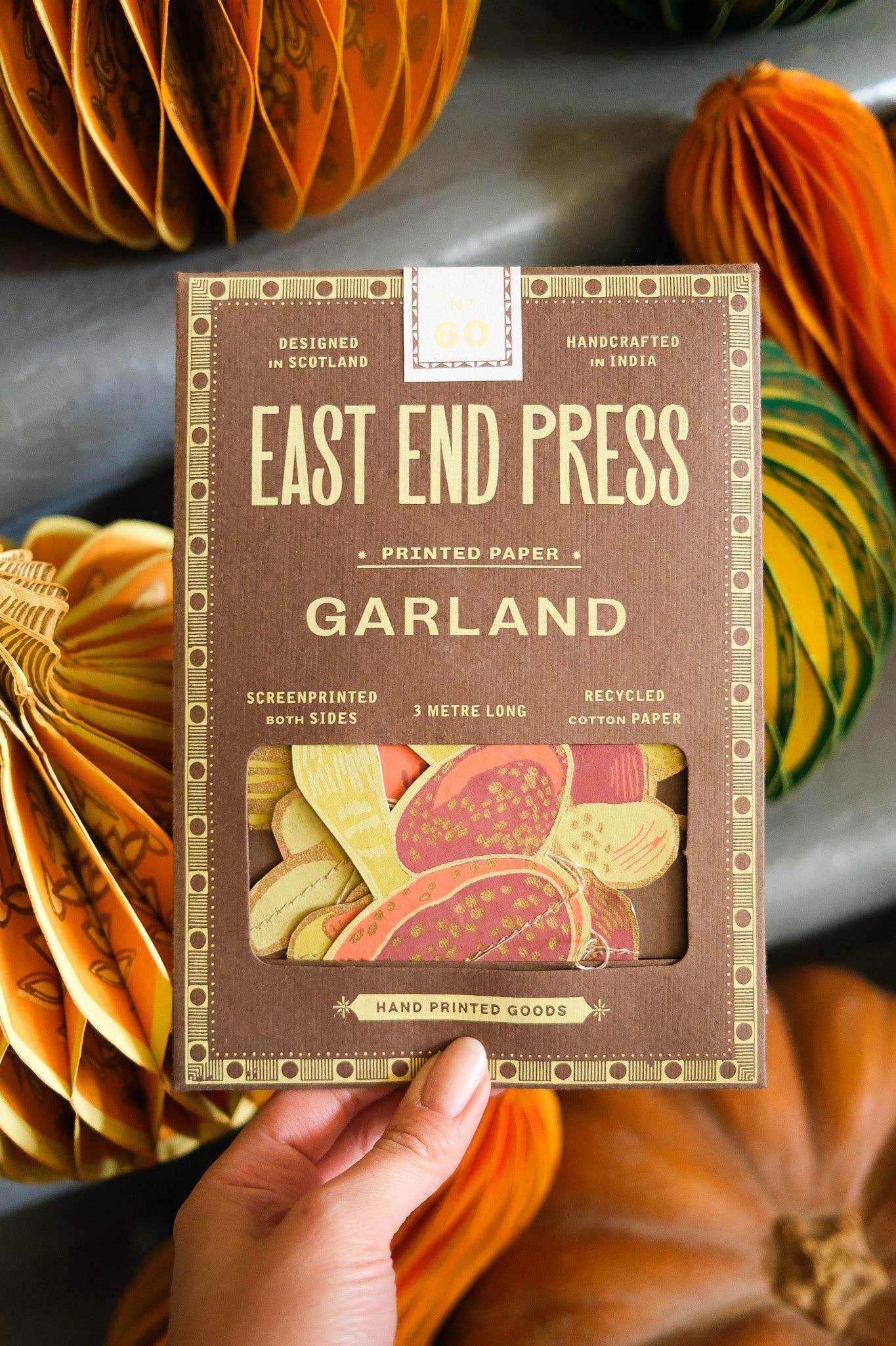 East End Press- Mushroom Sewn Garland