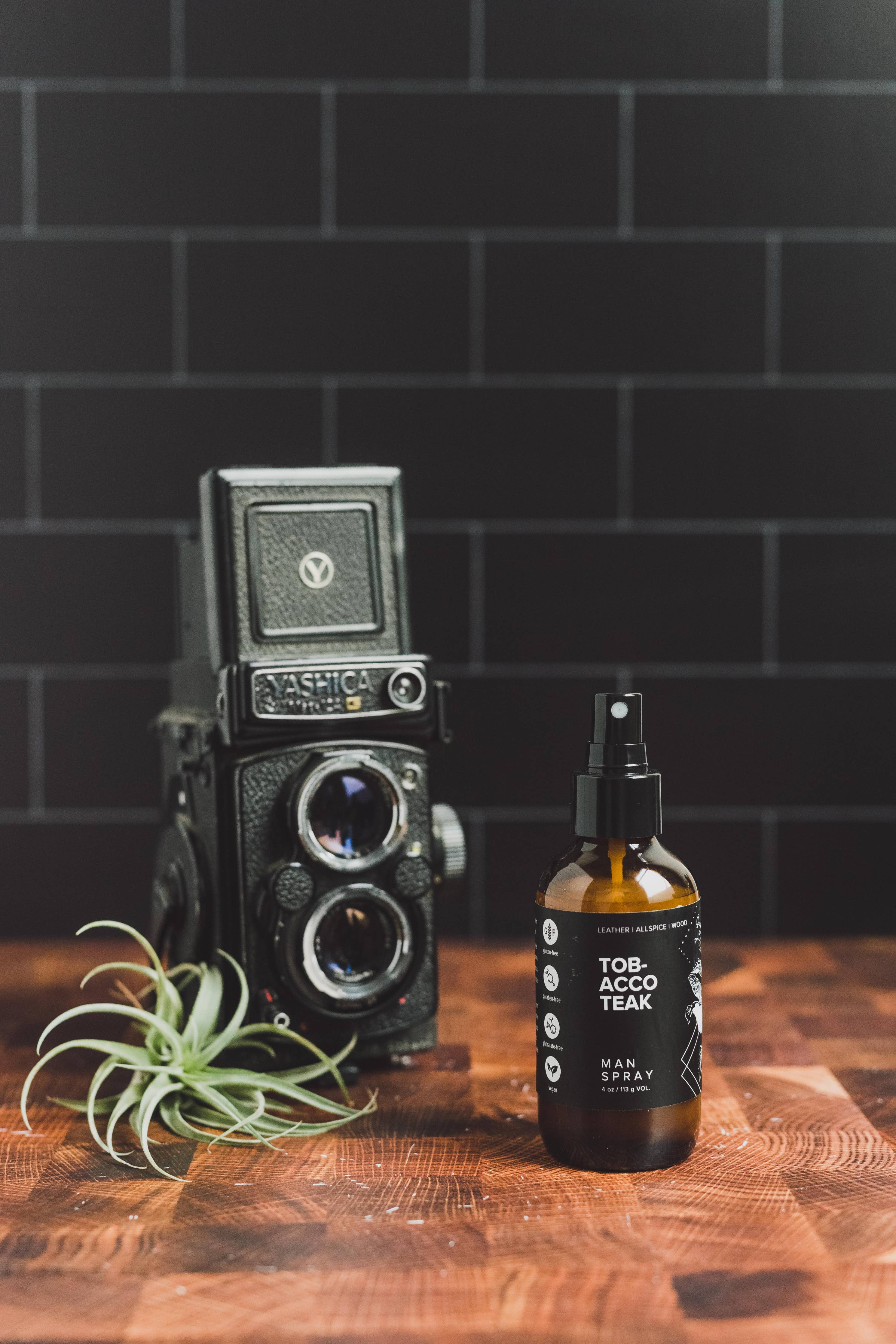 Broken Top Brands- Tobacco Teak - 4 oz Body Spray