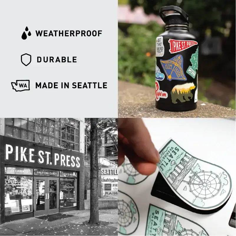Pike Street Press- This Ain't My First Rodeo Sticker