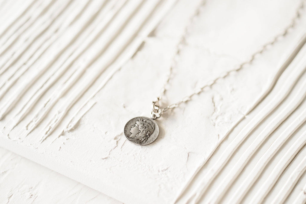 Reva Grey- Carson Coin Necklace