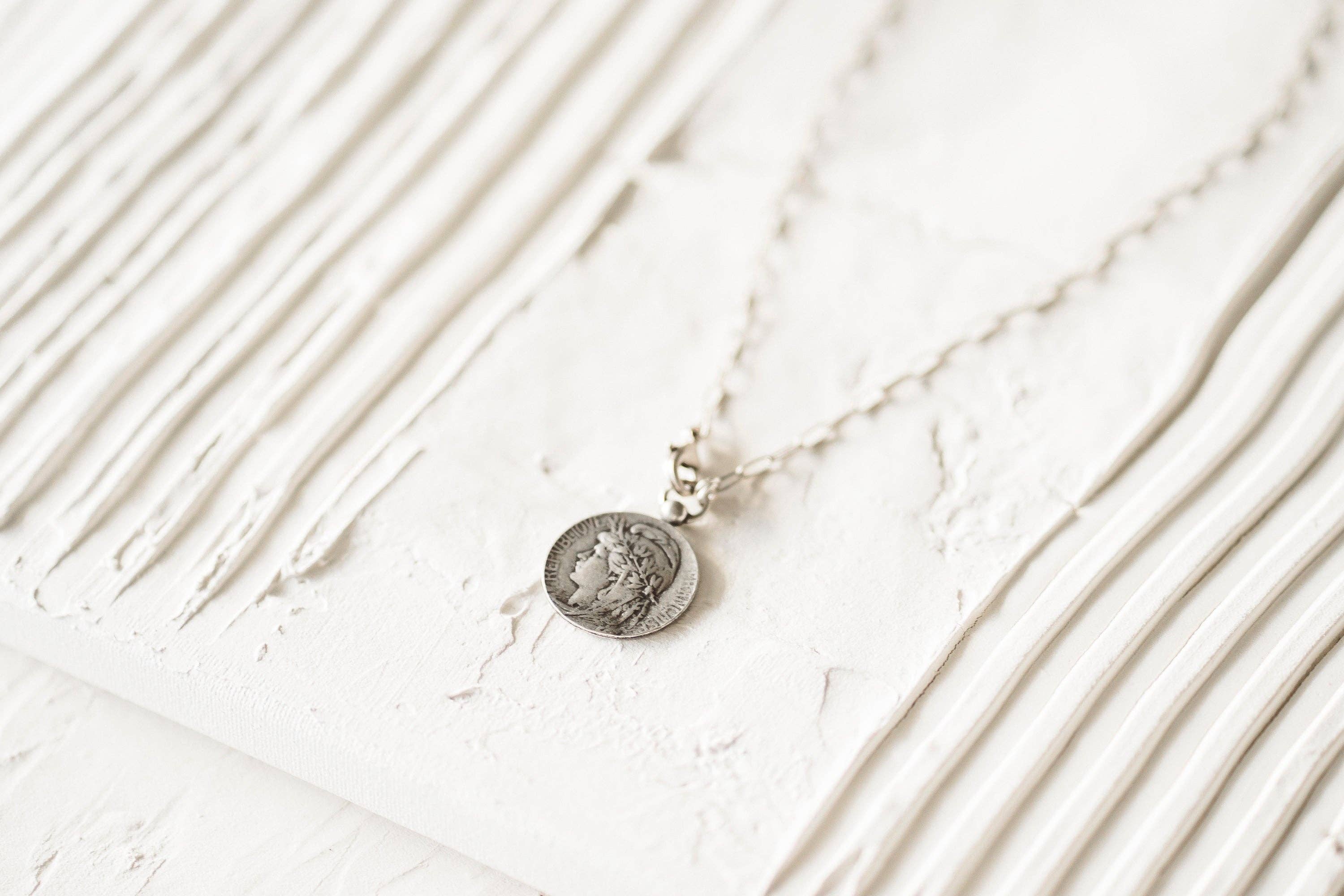 Reva Grey- Carson Coin Necklace