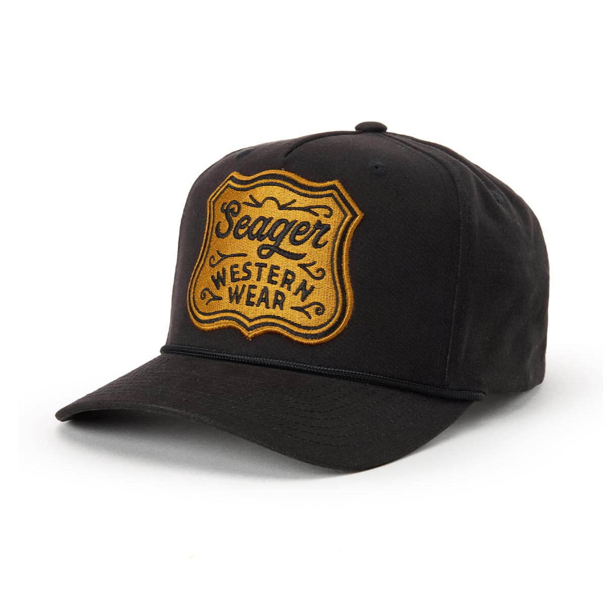 Seager - Badge Snapback Black
