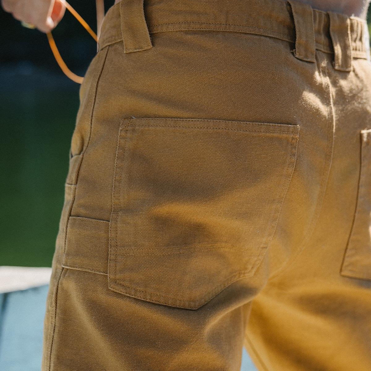 Seager- Bison Canvas Pants
