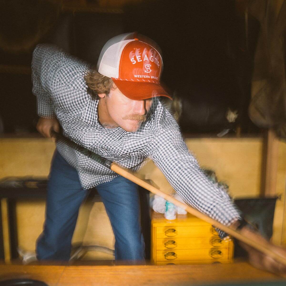 Seager - Branded Trucker Snapback