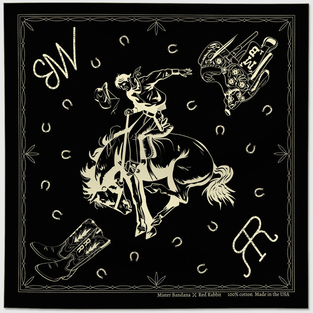 Mister Bandana- Buckskin Rider Bandana