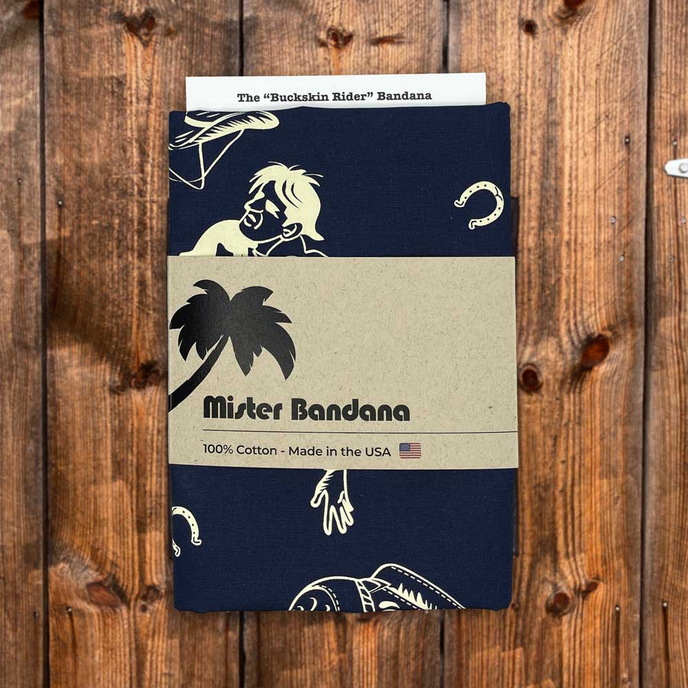 Mister Bandana- Buckskin Rider Bandana