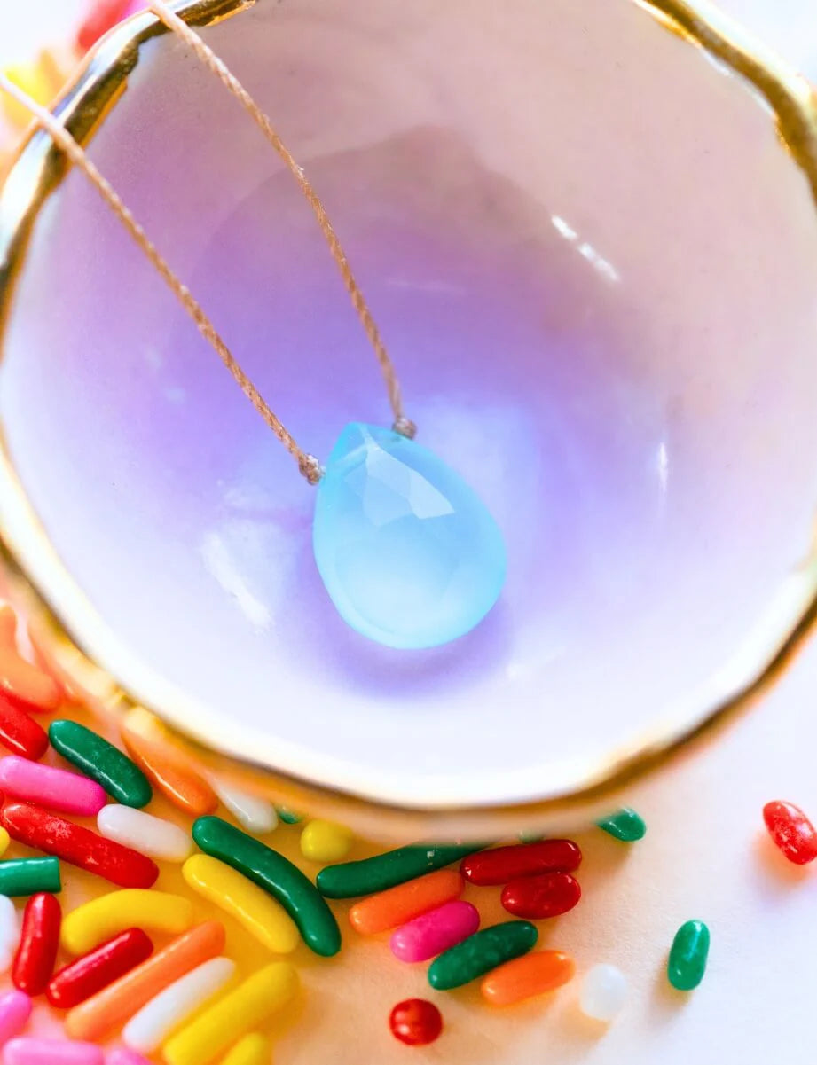 SoulKu- Chalcedony Luxe Necklace for Happy Birthday