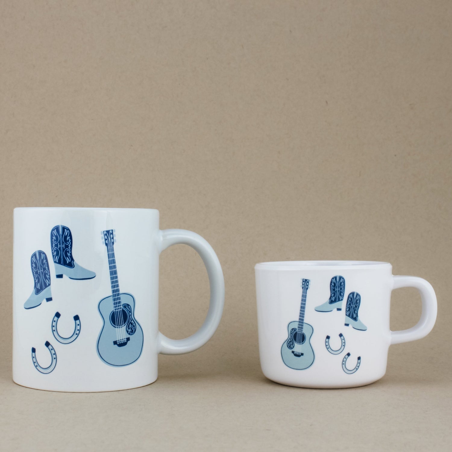 Helmsie- Cowboy Two of a Kind Cup Set