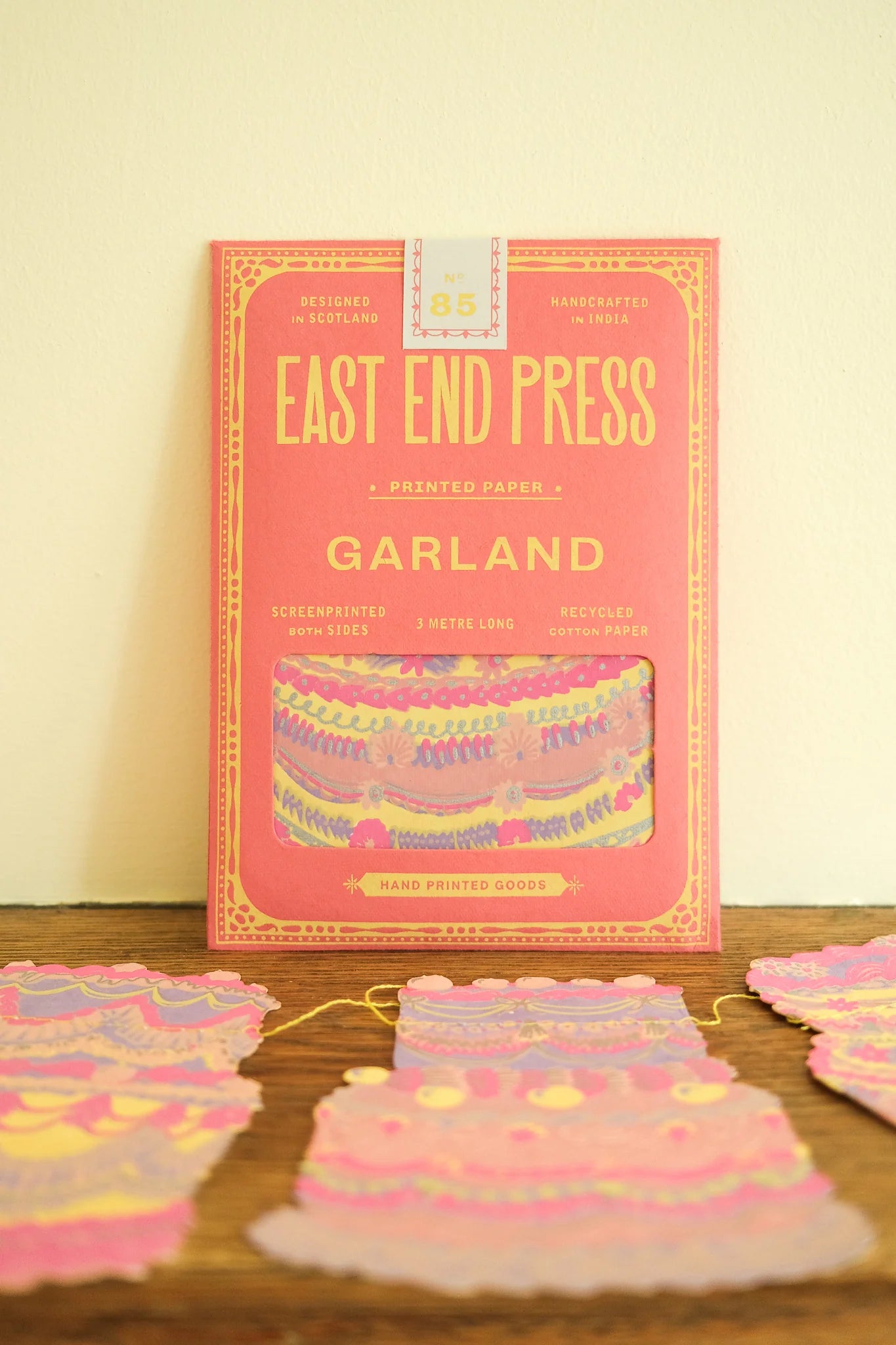 East End Press- Celebration Cakes Sewn Garland