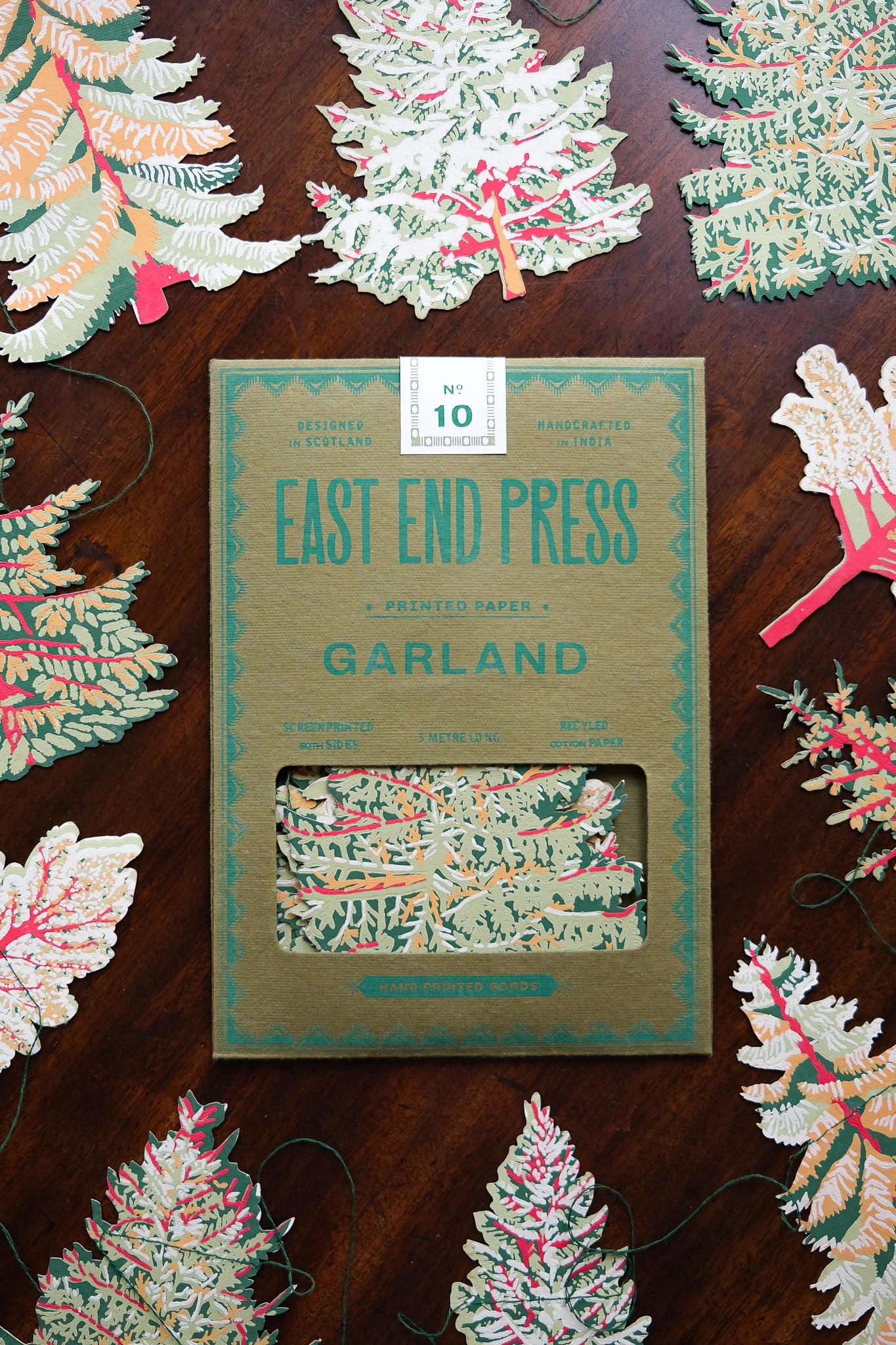 East End Press- Forest Sewn Garland