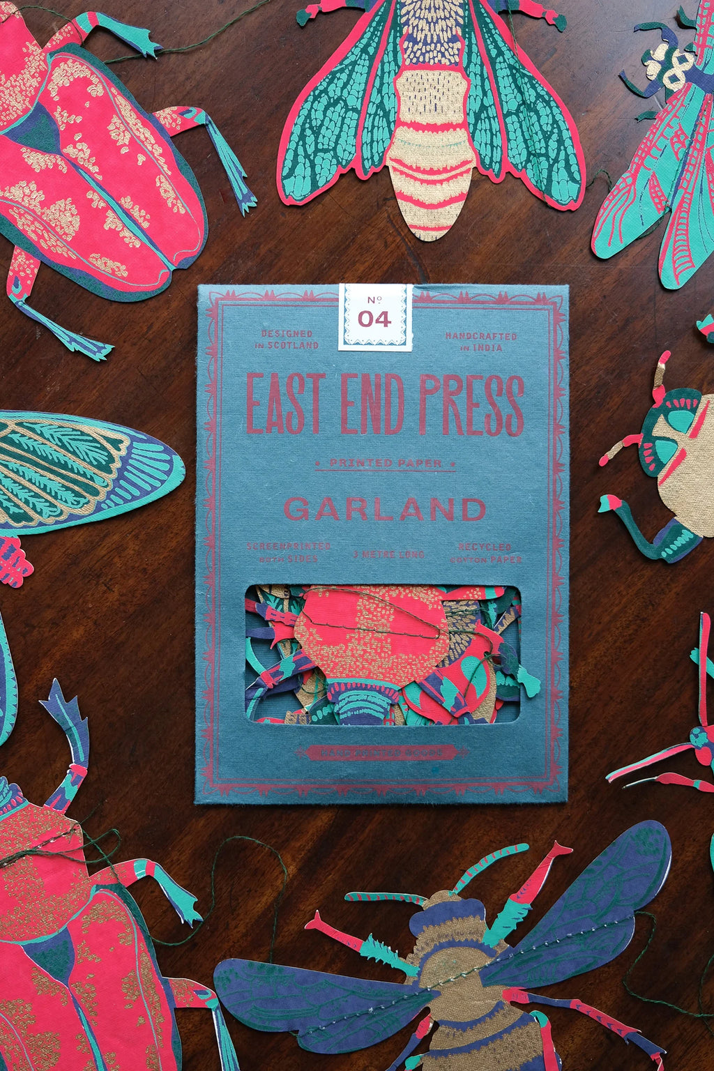 East End Press- Insects Sewn Garland