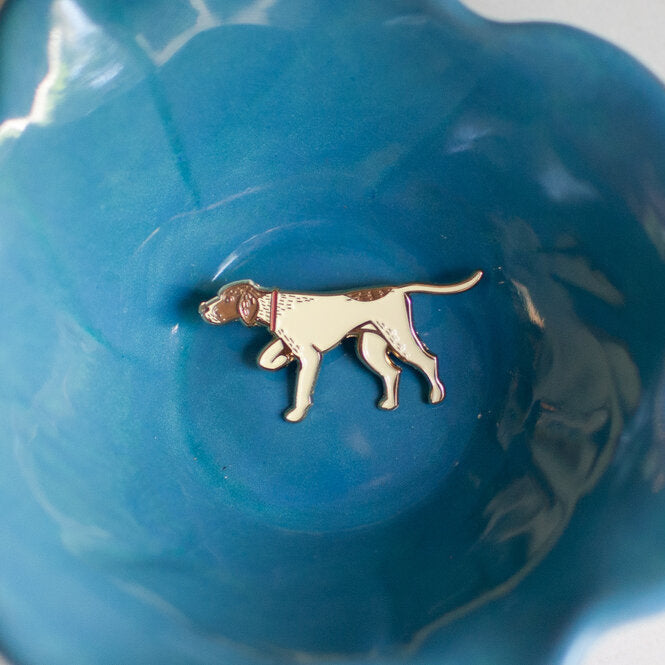 Helmsie- Dog Enamel Pin