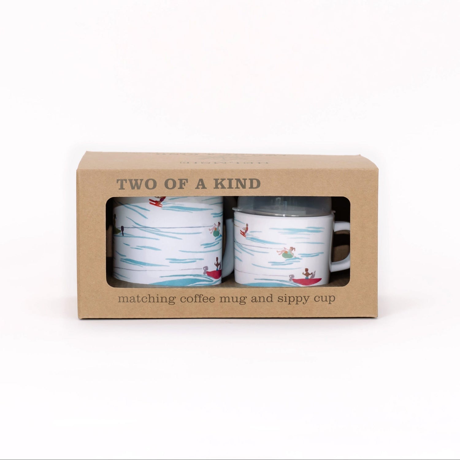 Helmsie- Water Skiers Two of a Kind Cup Set
